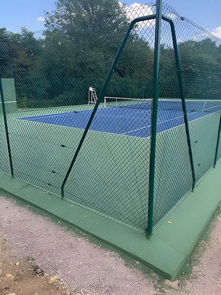 Rénovation de terrain de tennis Paris